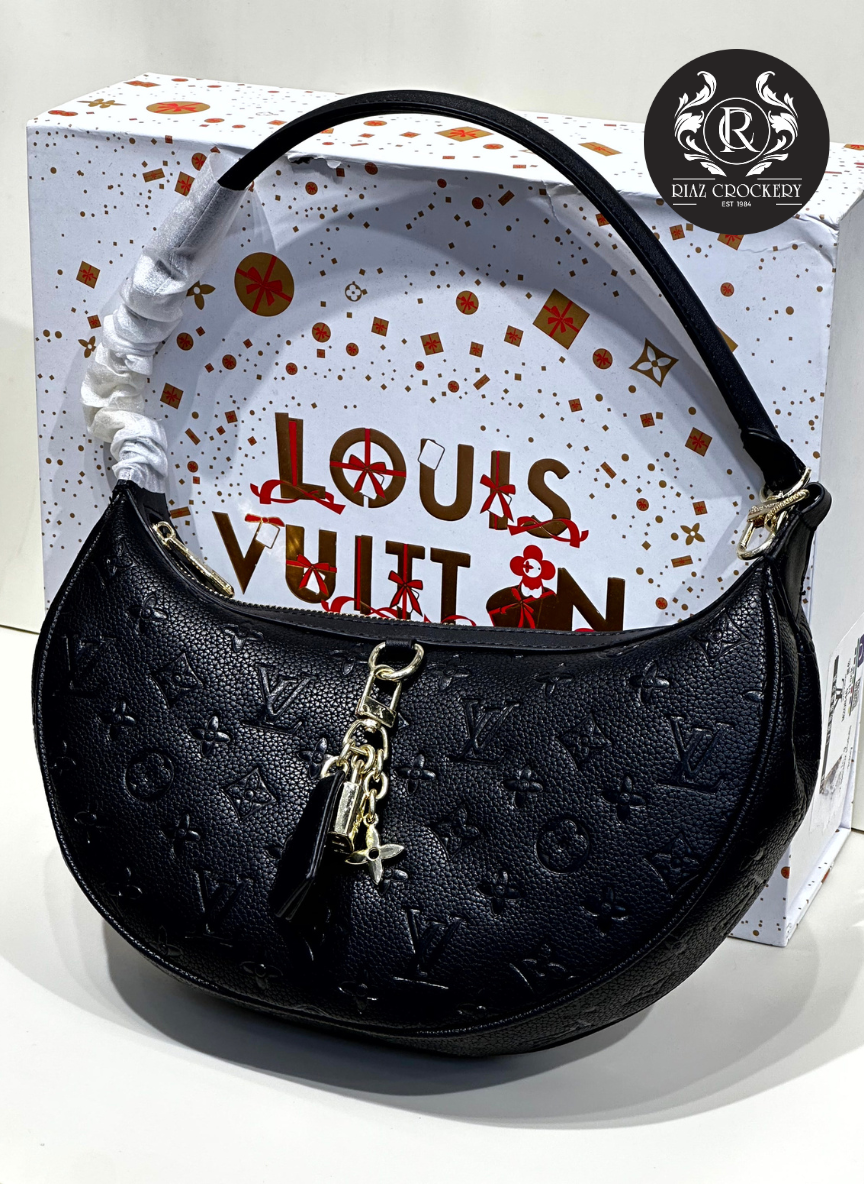 BROWN FLOWER CARRY PURSE LV - Image 2